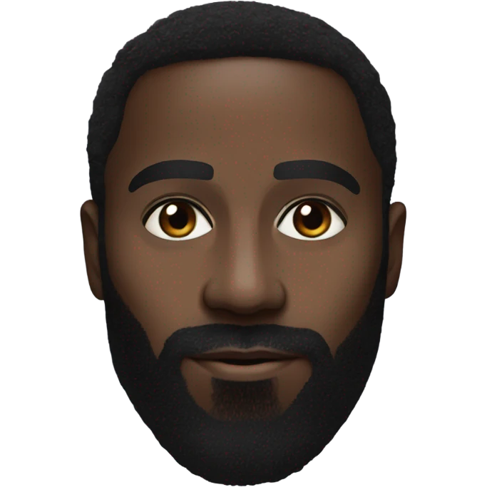 John David Washington realistic portrait emoji