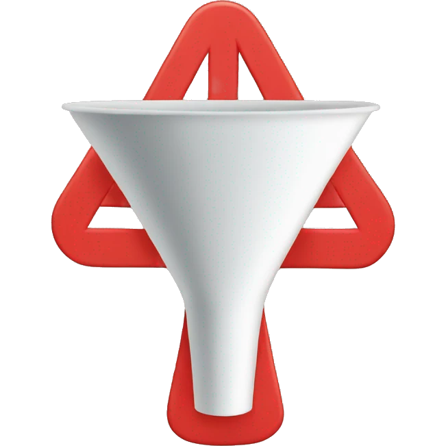 funnel with an red x sign over it emoji