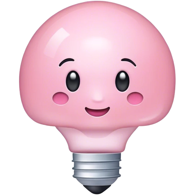 Light pink emoji