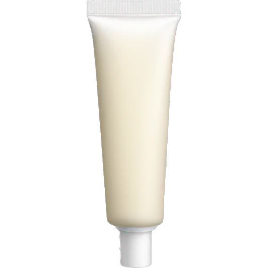 cream tube emoji