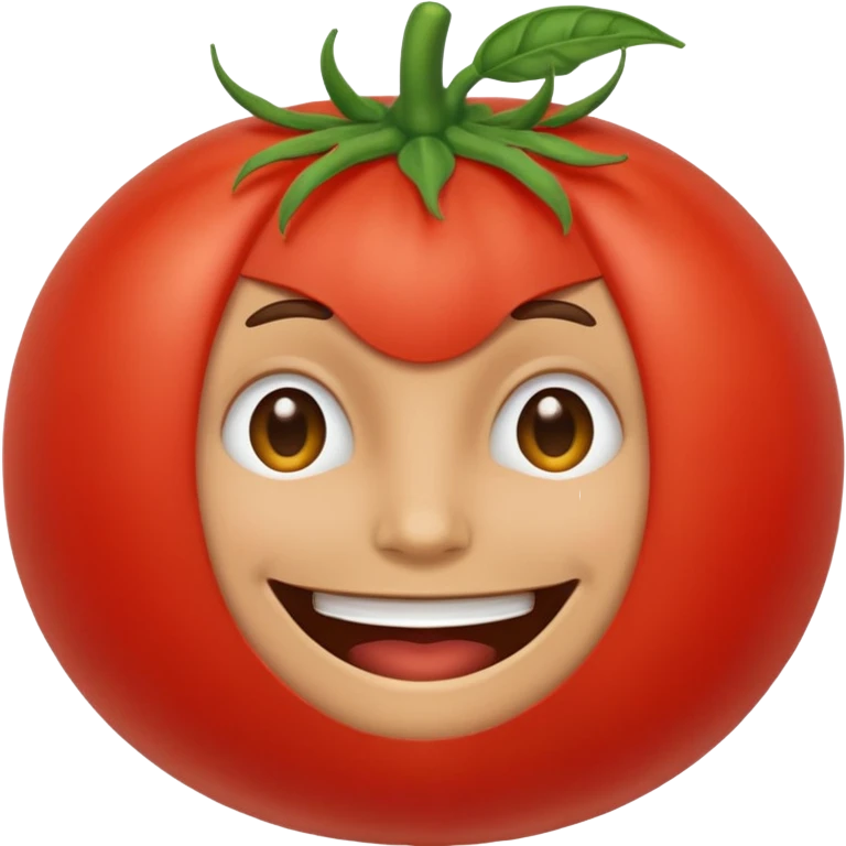 Smiling tomatoe thief emoji