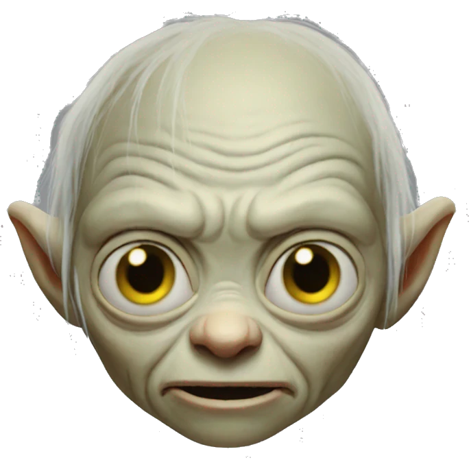 Gollum emoji