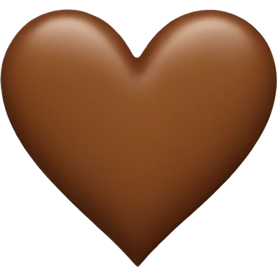 Brown Heart emoji