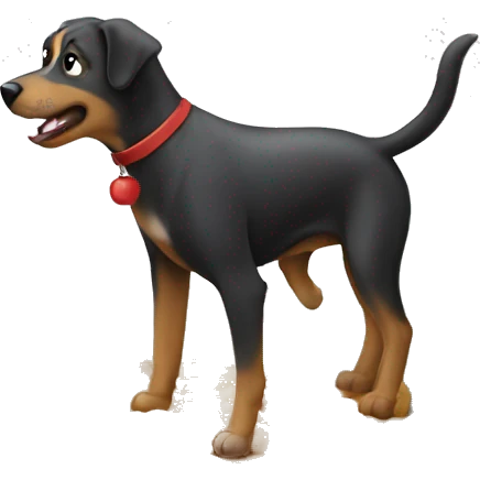 dog bowlling emoji