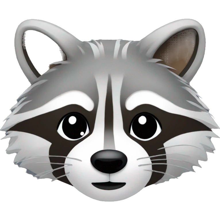 Raccoon face emoji