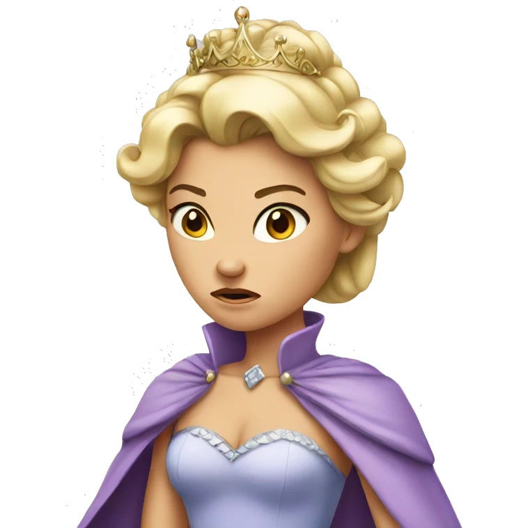 princess angry emoji