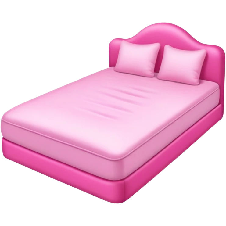 Pink bed emoji