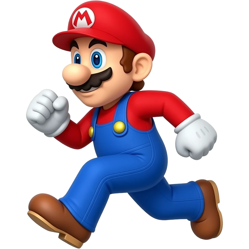 mario run side emoji