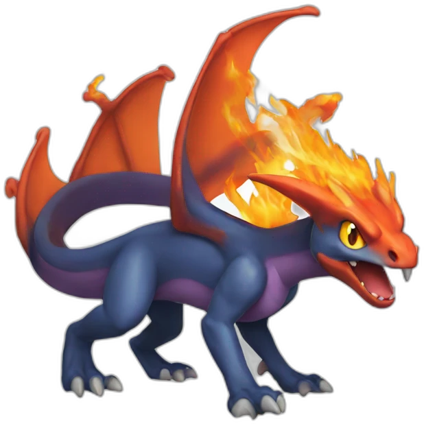 Dracaufeu pokemon emoji