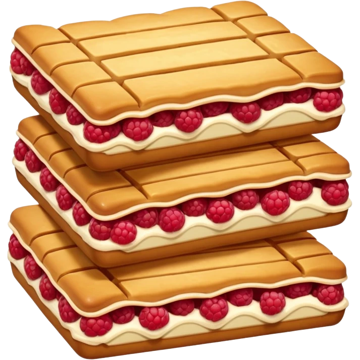 Raspberry Jam Center Bars emoji