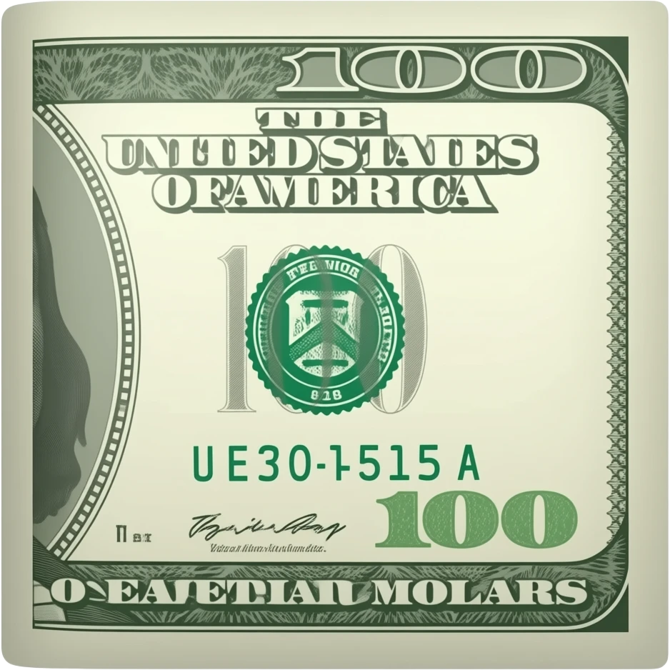 Money usd small amoubt emoji