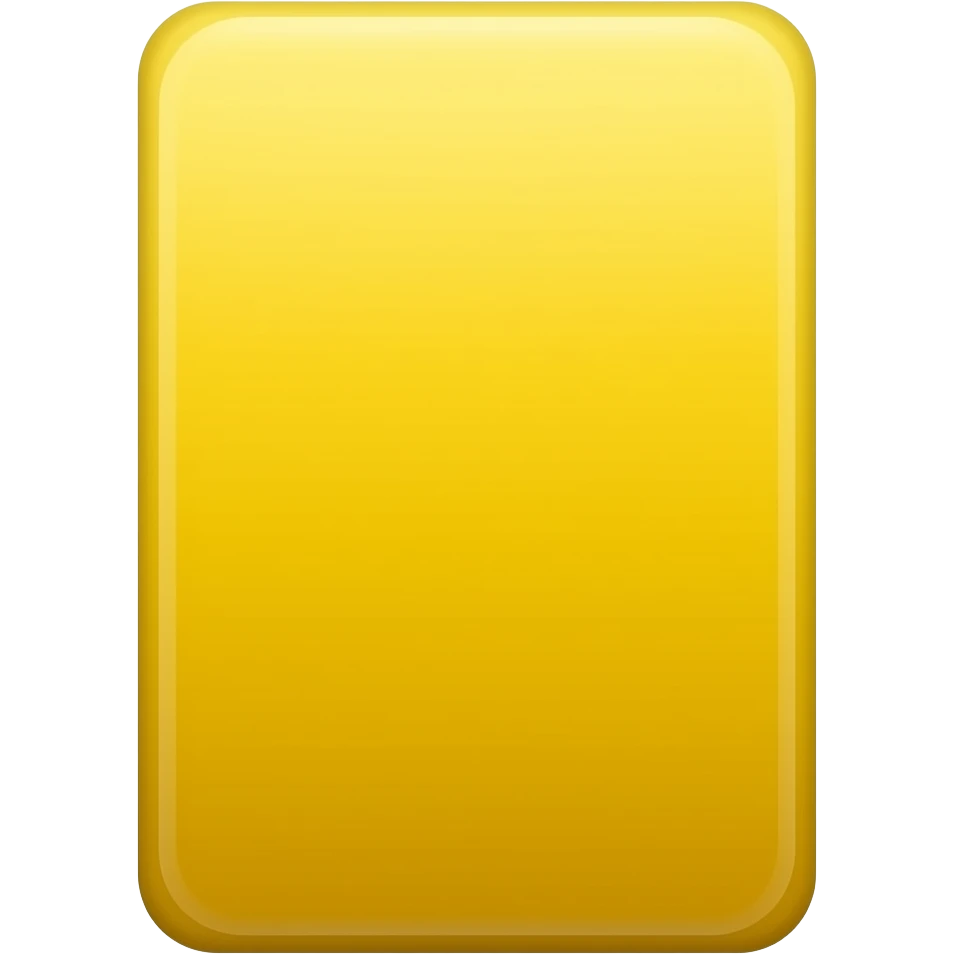 second yellow card emoji