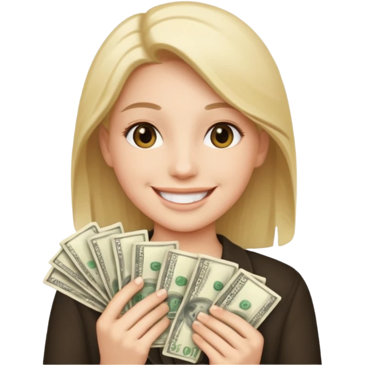 happy cashback emoji