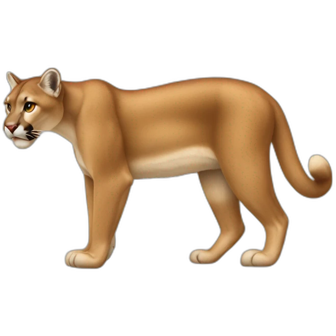 Cougar Full Body emoji