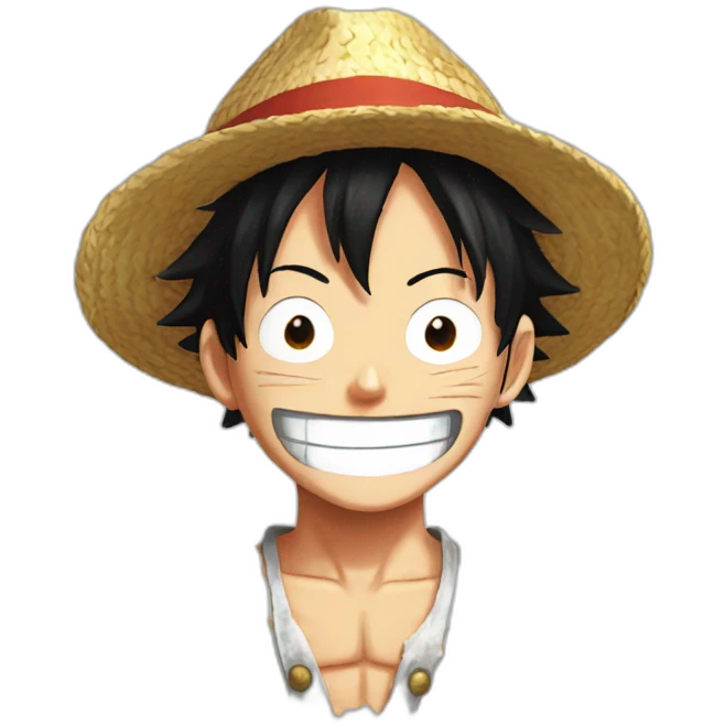 Luffy one piece emoji