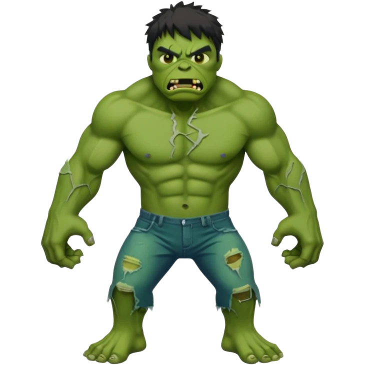 hulk rosa zumbi emoji