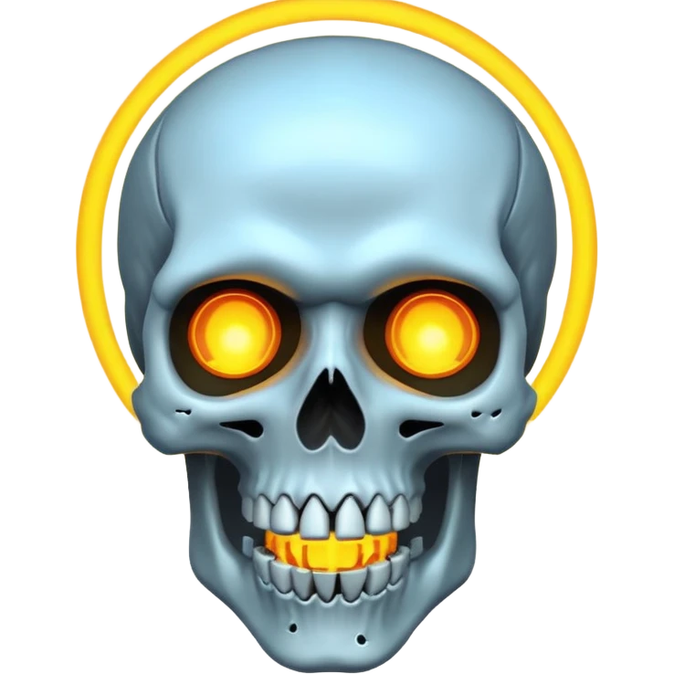 Electric skull, Alice In Chains facelift  emoji