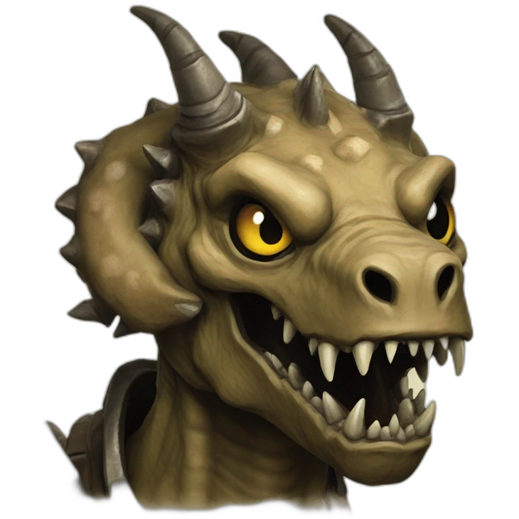 Deathclaw from fallout emoji