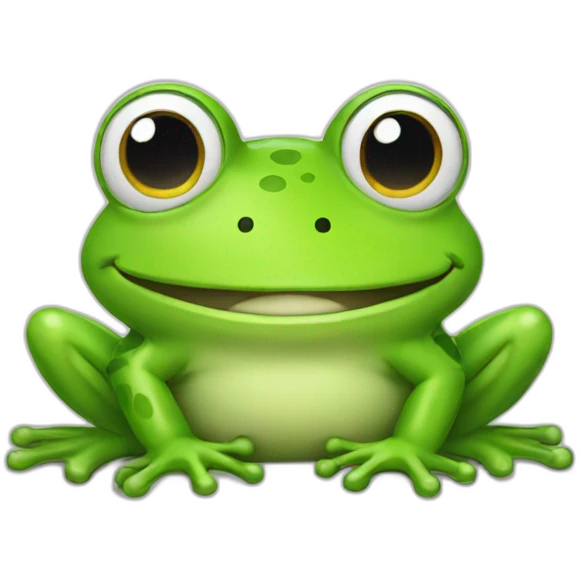 happy frog emoji