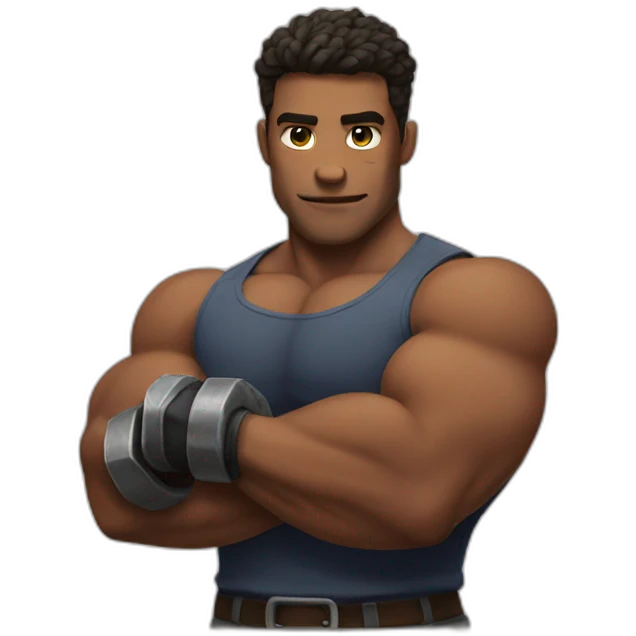 strong arms emoji