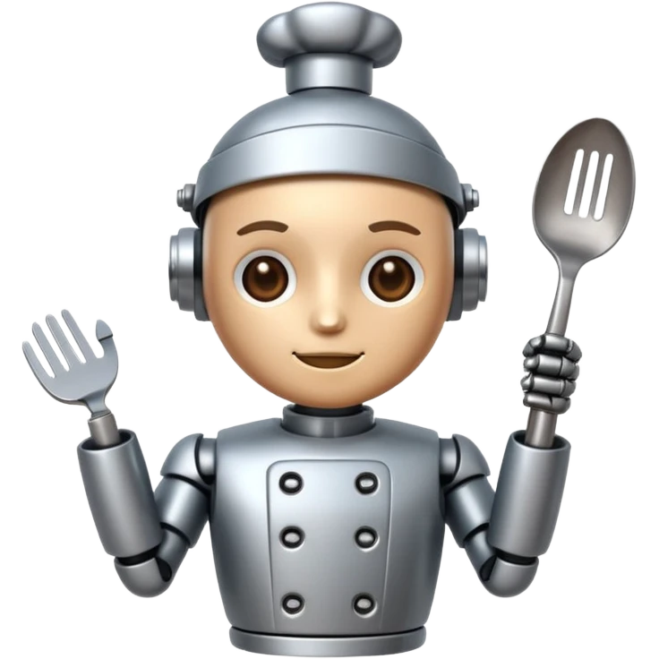 robot chef emoji