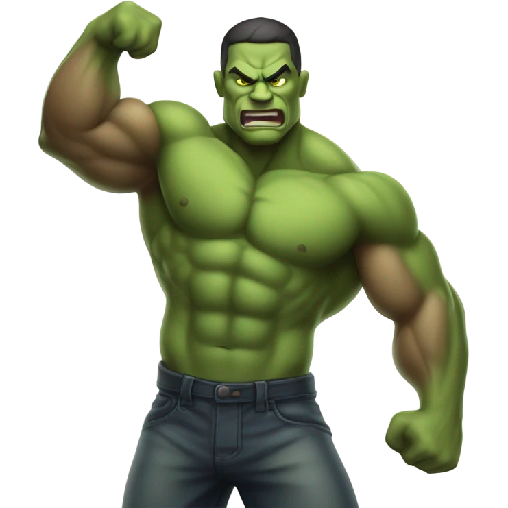 Thug Hulk emoji
