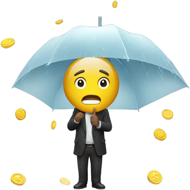 Rain money  emoji