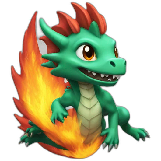 Dracaufeu emoji