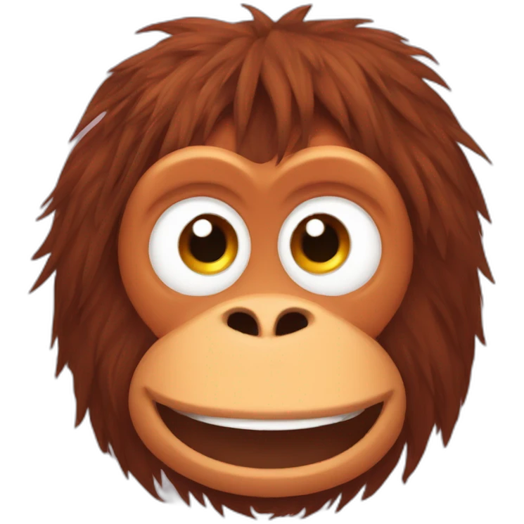 Harry styles as orangutan emoji