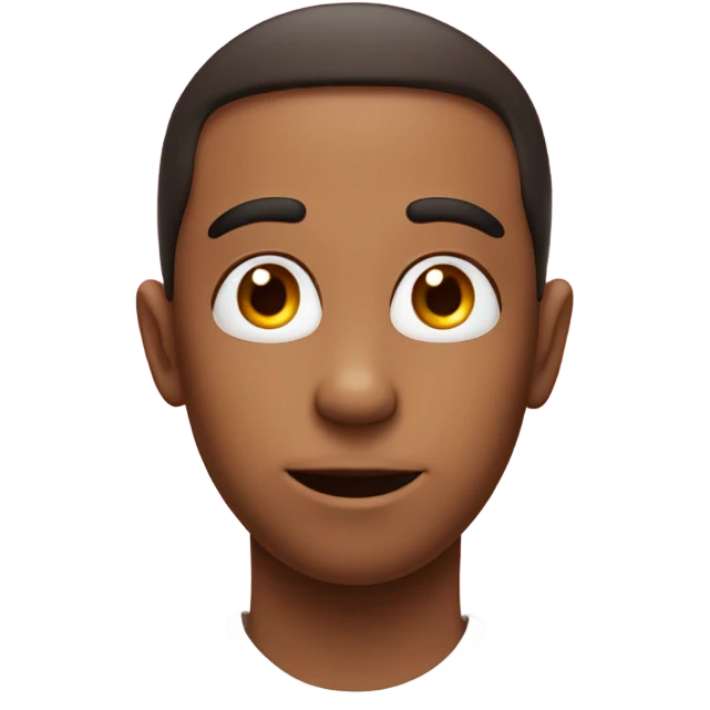 Heart eyes face with heart floating around head emoji