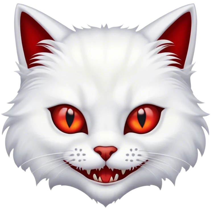 Cat - vampire  emoji