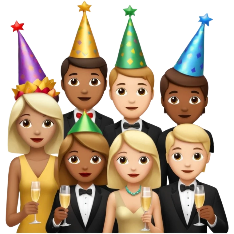 Red group peoples party emoji