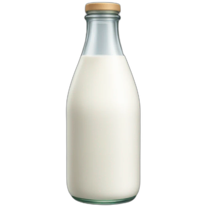 Milk bottle IT emoji