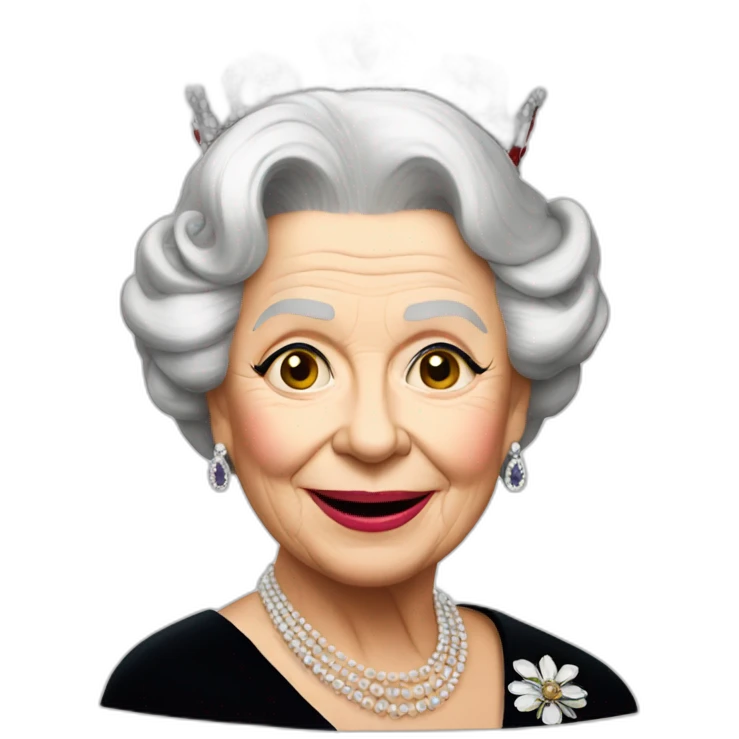 queen elizabeth emoji