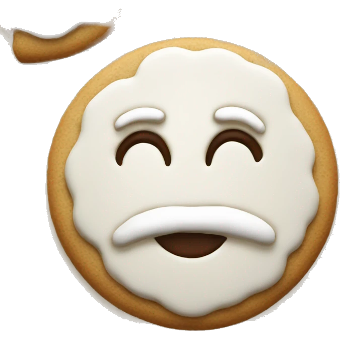 Christmas cookie emoji