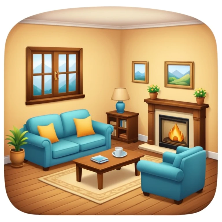 great cozy shared house emoji