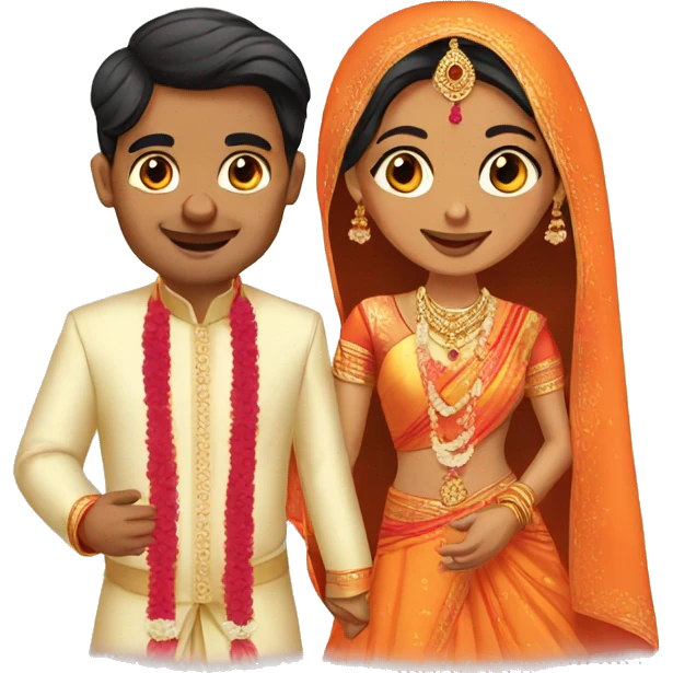 Indian wedding emoji