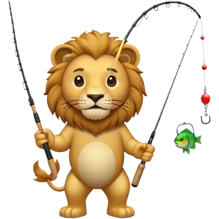 lion fishing emoji