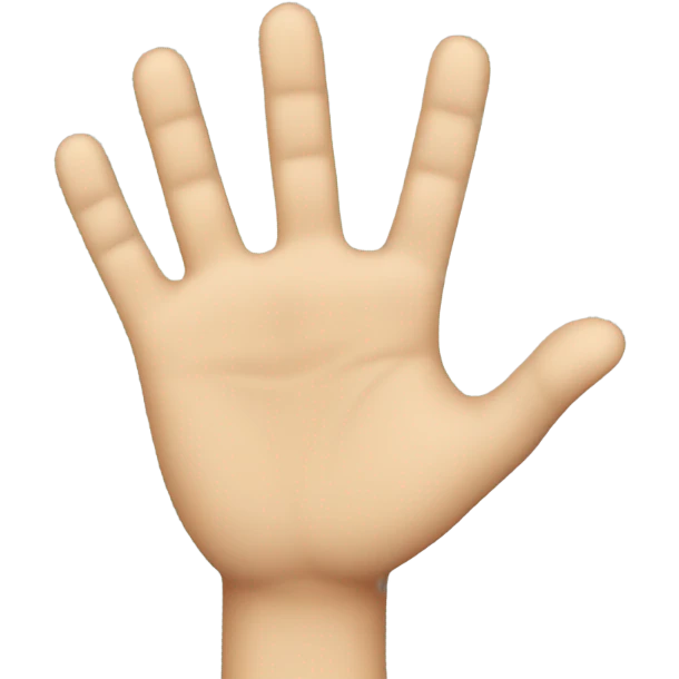 My face doing a high five emoji