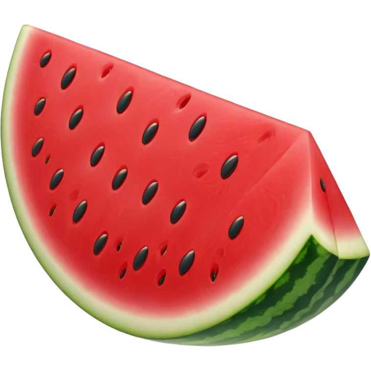 a slice of seedless watermelon emoji