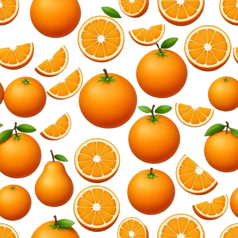 Orange  emoji