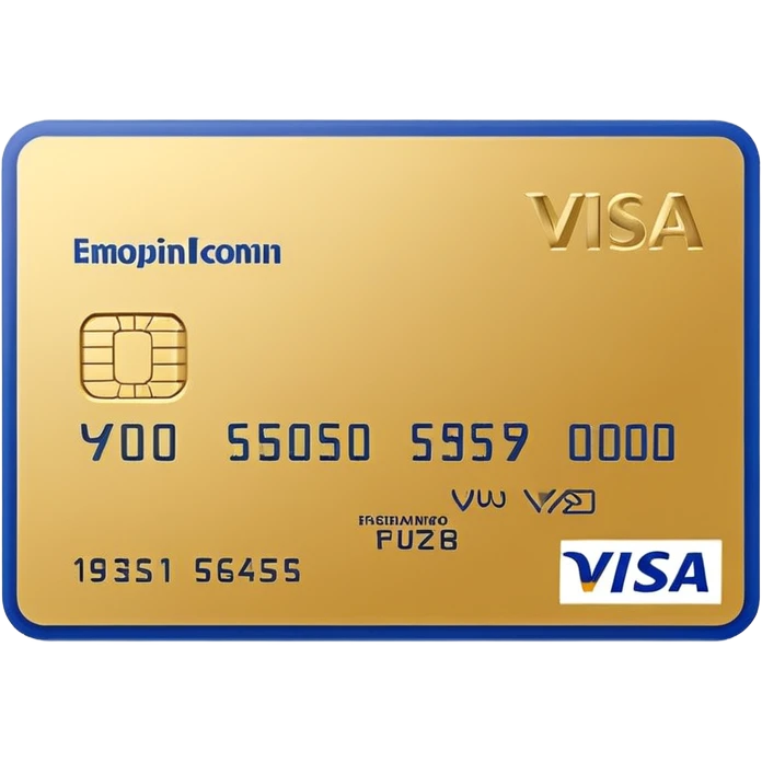 visa brand logo with name emoji