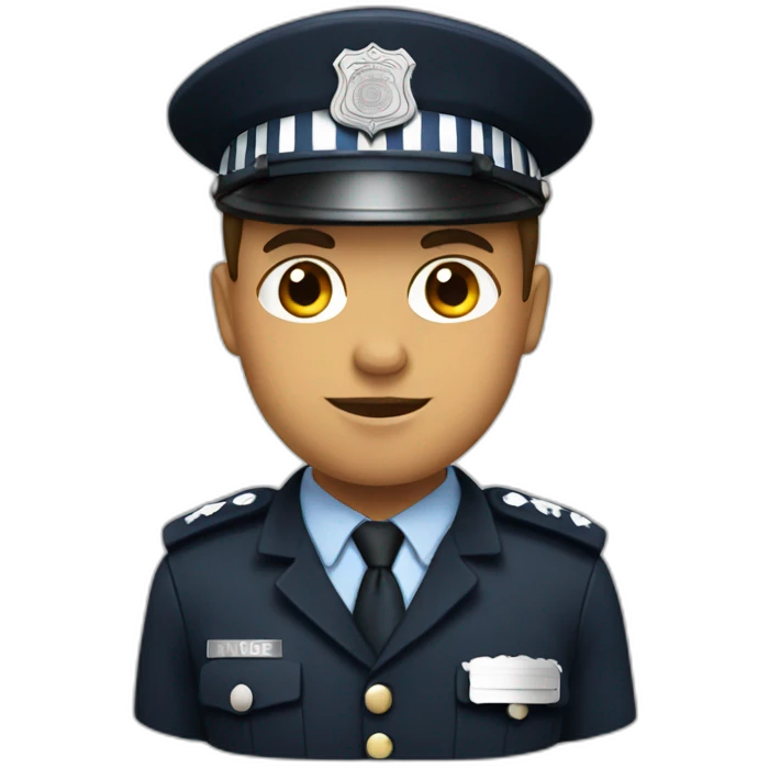 police officer british emoji