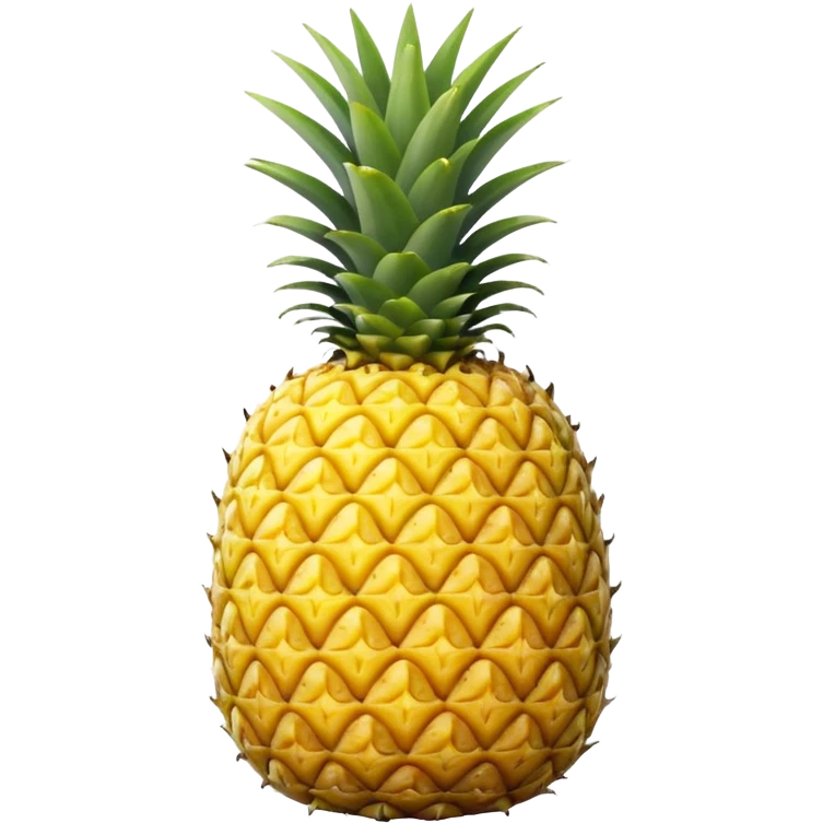 Heart shaped pineapple emoji