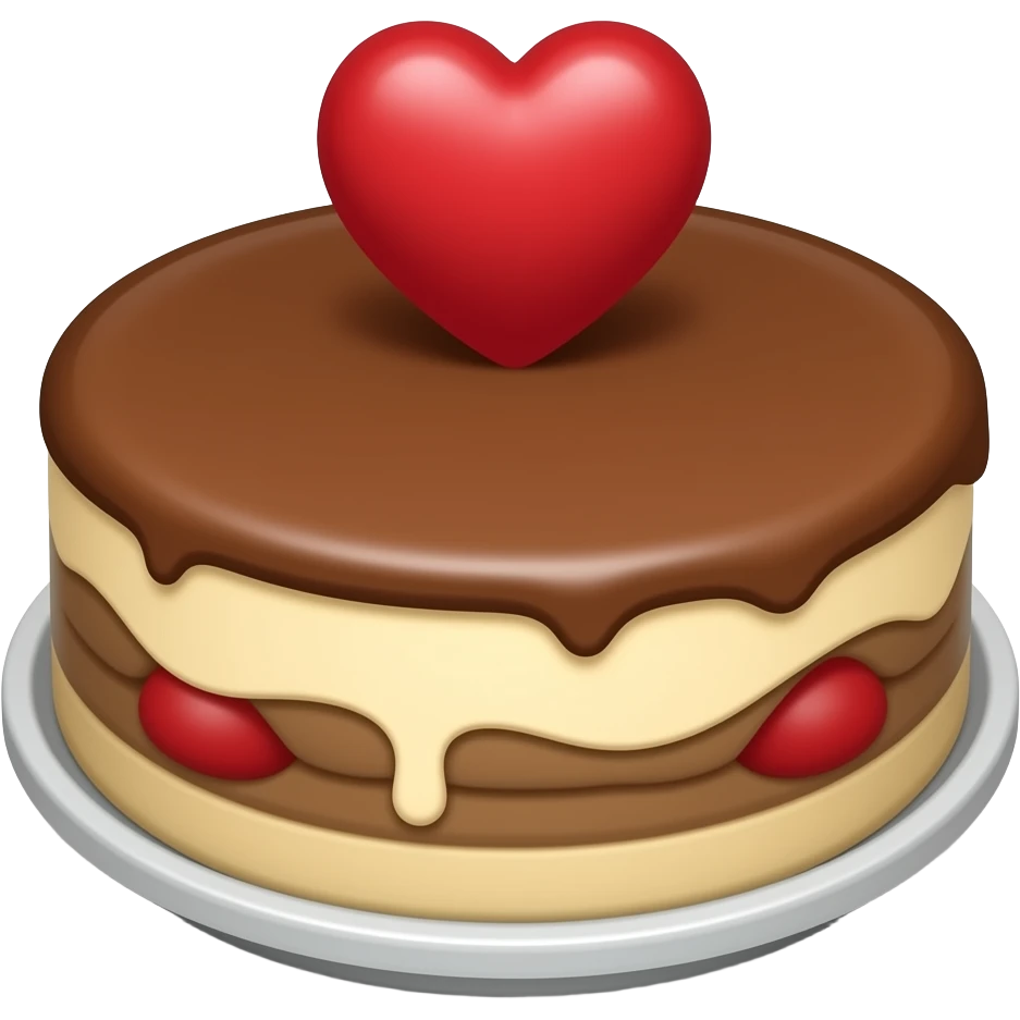 tiramisù with love emoji