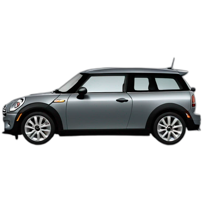 Mini Cooper clubman S 2012 gris emoji