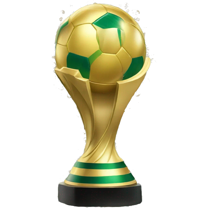The world cup trofie emoji
