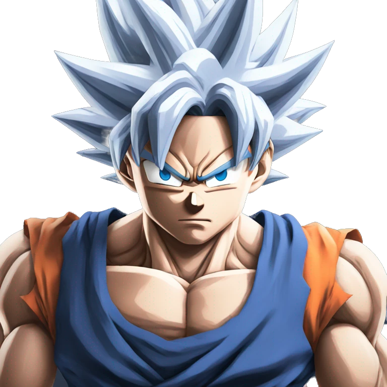 Goku in ultra instinct  emoji