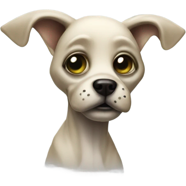 Alien dog emoji