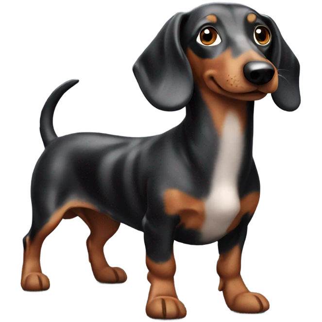 Dapple Sausage dog emoji